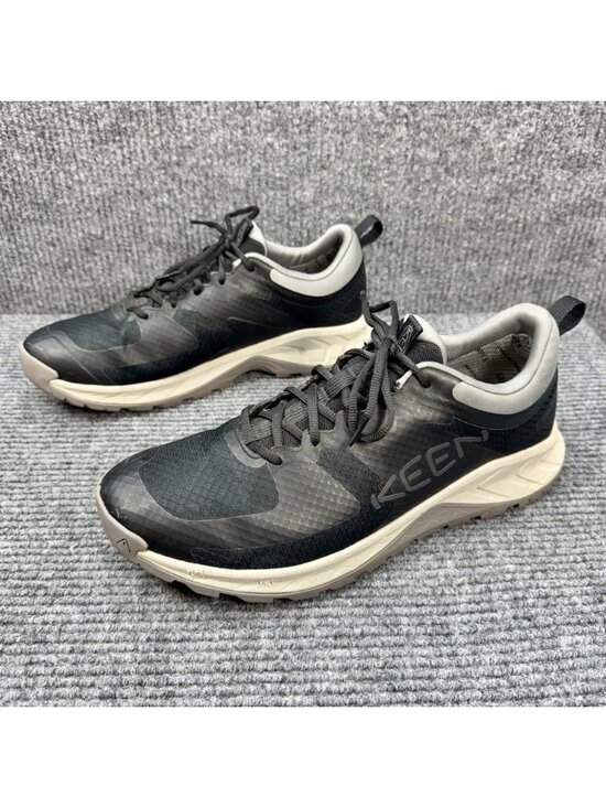 KEEN Hiking Shoes Mens 13 Black Gray Trail Sneaker Lightweight Low Top 1029049 main image 6